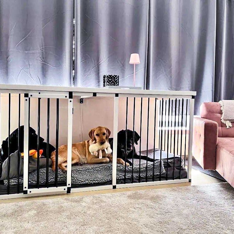 Hundekennel - Doppelbox