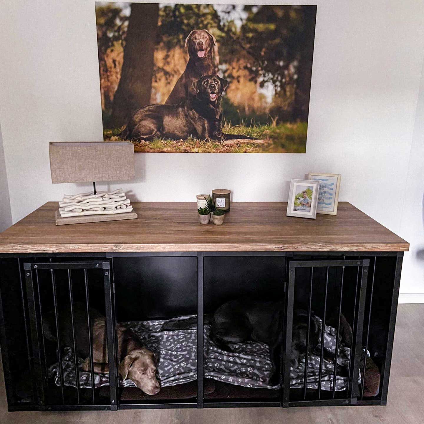 Hundekennel - Doppelbox